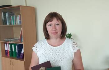 Вручение сертификатов медсёстрам